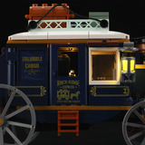 Lumibricks Treasure Stagecoach, Konstruktionsspielzeug 