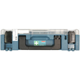 Makita Erste-Hilfe-Set im MAKPAC Organizer P-84919, Erste Hilfe blau/transparent, 84-teilig, DIN 13157