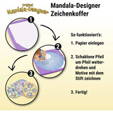 Ravensburger Mandala Designer Midi - Disney Stitch, Malen 