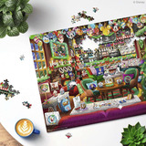 Ravensburger Puzzle Disney Christmas Cafe 1000 Teile