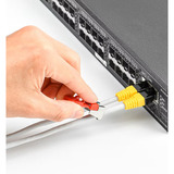 SMARTKEEPER ESSENTIAL LAN Cable Grip, 6 Stück, Halterung rot, für RJ-45 Stecker