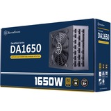 SilverStone SST-DA1650-G 1650W, PC-Netzteil schwarz, 12x PCIe, Kabel-Management, 1650 Watt