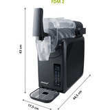 Steba Slush-Maker FDM 2 , Eismaschine schwarz, für 2.000ml Slush, 220 Watt Kompressor
