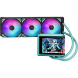 ASUS ROG RYUO IV SLC 360 ARGB Hatsune Miku Edition, Wasserkühlung schwarz/mint