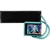 ASUS ROG RYUO IV SLC 360 ARGB Hatsune Miku Edition, Wasserkühlung schwarz/mint