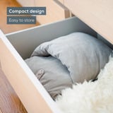 Beurer Fußmassagekissen mit Wärme FM 28  grau