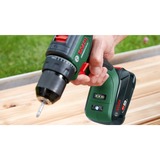 Bosch Heimwerken & Garten Akku-Schlagbohrschrauber UniversalImpact 18V-60 grün/schwarz, Li-Ionen Akku 2,0Ah, Koffer, POWER FOR ALL ALLIANCE