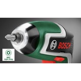 Bosch Heimwerken & Garten Akkuschrauber IXO 7 Set, 3,6Volt grün/schwarz, Li-Ionen Akku 2,0Ah