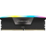 Corsair DIMM 48 GB DDR5-6400 (2x 24 GB) Dual-Kit, Arbeitsspeicher schwarz, CMH48GX5M2B6400C36, Vengeance RGB, INTEL XMP
