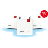 FRITZ! Mesh Set 1600 3-pack, Repeater weiß/grau, 3x WLAN Repeater 1200 AX