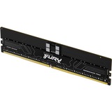 Kingston FURY DIMM 128 GB DDR5-6400 (4x 32 GB) Quad-Kit, Arbeitsspeicher schwarz, KF564R32RBK4-128, Renegade Pro, INTEL XMP