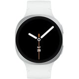 SAMSUNG Galaxy Watch8, Smartwatch silber, 44 mm, LTE, Sport Band M/L