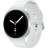 SAMSUNG Galaxy Watch8, Smartwatch silber, 44 mm, LTE, Sport Band M/L