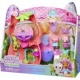 Spin Master Gabby's Dollhouse Fairylandia - Flutter Fairy Spielset, Spielgebäude 12 Teile