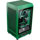 Thermaltake Toughline T200A Racing Green, Gaming-PC grün/transparent, Windows 11 Home 64-Bit