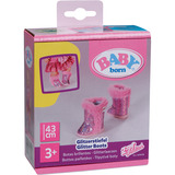 ZAPF Creation BABY born® Glitzer Stiefel 2, Puppenzubehör sortierter Artikel, ein Paar