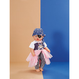 ZAPF Creation BABY born® Piratenmädchen-Outfit 43cm, Puppenzubehör 