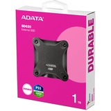 ADATA SD620 1 TB, Externe SSD schwarz, Micro-USB-B 3.2 Gen 2 (10 Gbit/s)