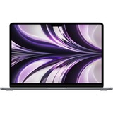 Apple MacBook Air 34,5 cm (13,6") 2022, Notebook grau, M2, 8-Core GPU, macOS Ventura, Deutsch, 256 GB SSD