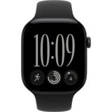 Apple Watch Series 12, Smartwatch schwarz, Aluminium, 46 mm, Sportarmband schwarz S/M, Cellular
