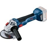 Bosch Akku-Winkelschleifer GWS 18V-10 Professional solo, 18Volt, 125mm blau/schwarz, ohne Akku und Ladegerät, in L-BOXX