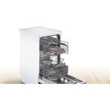 Bosch SPS4HKW49E Serie 4, Spülmaschine weiß, 45 cm, Home Connect