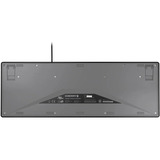 CHERRY STREAM KEYBOARD, Tastatur schwarz, IT-Layout, Cherry SX-Scherentechnologie