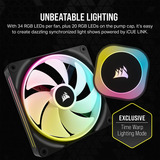 Corsair iCUE LINK H170i RGB Generalüberholt, Wasserkühlung schwarz