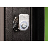 Digitus Glas-Fronttür für 19" 20HE Wandgehäuse Unique Serie, Frontpanel schwarz, 20 Höheneinheiten