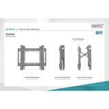 Digitus Pop-Out Video Wall Monitorhalterung, 45-70" schwarz