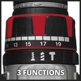 EINHELL Professional Akku-Schlagbohrschrauber TP-CD 18/50 Li-i BL Solo, 18Volt rot/schwarz, ohne Akku und Ladegerät