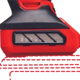 EINHELL Professional Akku-Winkelschleifer TP-AG 18/125 CE Q Li - Solo, 18Volt rot/schwarz, ohne Akku und Ladegerät