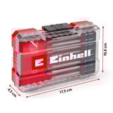 EINHELL  Bit-Set in M-CASE, 16-teilig, Bit-Satz extra lang, 90 mm