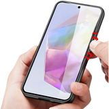 Nevox StyleShell NYLO, Handyhülle schwarz, Samsung Galaxy A37 5G