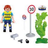 PLAYMOBIL 72029 Special Plus Polizist mit Radar, Konstruktionsspielzeug 