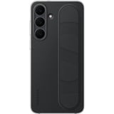 SAMSUNG Standing Grip Case, Handyhülle schwarz, Samsung Galaxy S25 FE