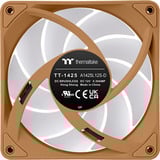 Thermaltake CT140 EX ARGB Sync PC Cooling Fan Gravel Sand, Gehäuselüfter hellbraun, 3er-Pack, 140 mm