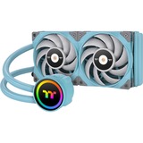 Thermaltake TOUGHLIQUID 240 ARGB Sync AIO Liquid Cooler Turquoise 240mm, Wasserkühlung türkis