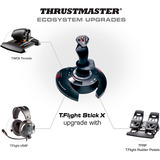 Thrustmaster T.Flight Stick X, Joystick schwarz/rot, für PC & PS3