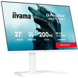 iiyama G-Master GB2771QSU-W1 Red Eagle, Gaming-Monitor 68.5 cm (27 Zoll), weiß (matt), QHD, Fast-IPS, HDMI, DP, G-Sync komp., USB-Hub, 200Hz Panel