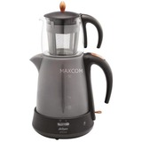 Arzum Teekocher AR3079-CD, Teebereiter grau/schwarz