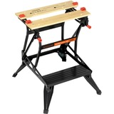 BLACK+DECKER Workmate WM536, Werkbank schwarz/braun