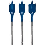 Bosch Expert Self Cut Speed Flachfräsbohrer-Satz, 3-teilig,  Ø 20/ 22/ 25mm Länge 152mm