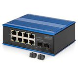 Digitus Industrial 8+2-Port Gigabit Ethernet, Switch 