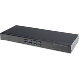 Digitus KVM Switch USB/PS2 8port, KVM-Switch schwarz