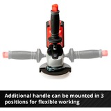 EINHELL Winkelschleifer TE-AG 18 Li-Solo, 18Volt rot, ohne Akku und Ladegerät