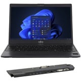 Fujitsu LIFEBOOK U938 Generalüberholt, Notebook schwarz, Intel® Core™ i5-8350U, Intel® UHD Graphics 620, 16 GB DDR4, 256 GB (256 GB SSD), Windows 11 Pro