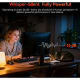 GEEKOM A7 MAX, Mini-PC silber, Windows 11 Pro