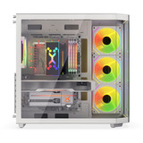 Krux Empero, Tower-Gehäuse weiß, Tempered Glass x 2