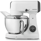 Medion Life Digitale Küchenmaschine MD12600 weiß, 800 Watt, 4,6 Liter Schüssel, inkl. Fleischwolf